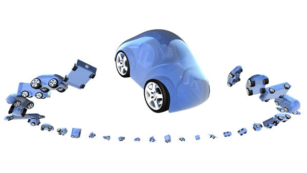 WARGA Carconfigurator | 3D-Animation & Compositing | Kamera-, Objekt- und Partikelanimation